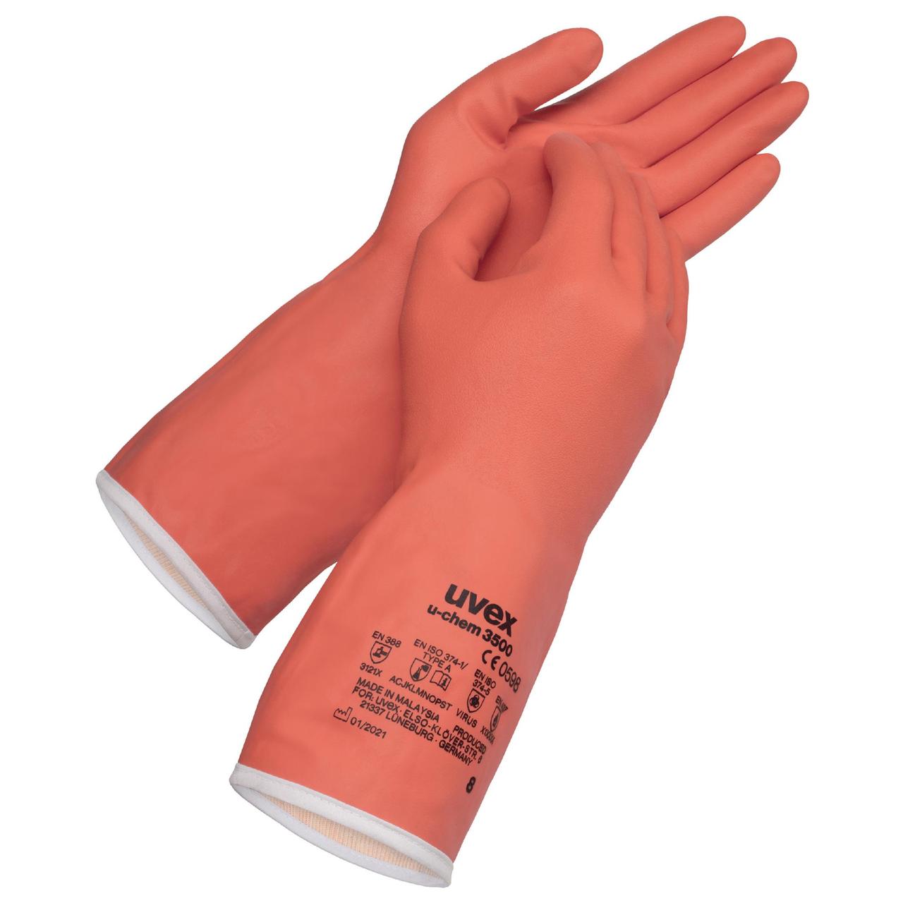 Uvex u-chem 3500 протихімічна рукавичка