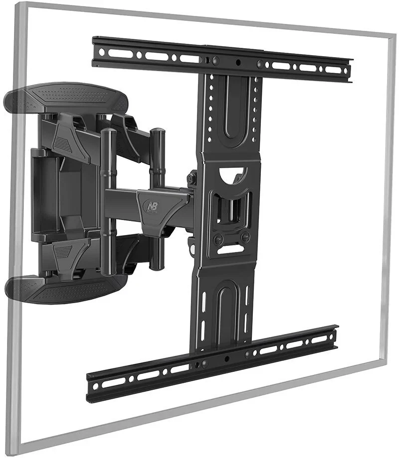 Похило-поворотний кронштейн преміум-класу P5 32"-65" Настінне кріплення для телевізора консольне, фото 1