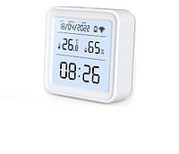 Термогигрометр Tuya Smart Life с Wi-Fi гигрометр с подсветкой Температура + Влажность