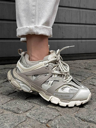 Жіночі Кросівки Balenciaga Track Beige / Баленсіага Трак Бежеві, фото 1