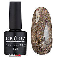Топ для ногтей Crooz gold crystal top 8 мл