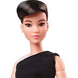 Barbie Looks #3 GXB29 Лялька Барбі Брюнетка Азіатка, фото 5