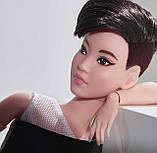 Barbie Looks #3 GXB29 Лялька Барбі Брюнетка Азіатка, фото 6