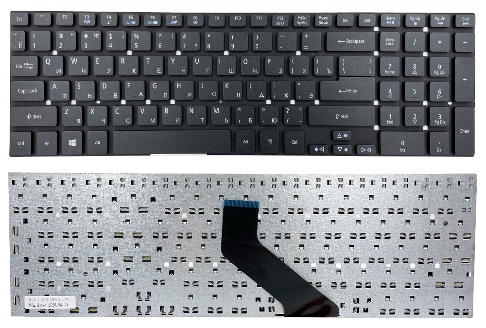 Клавіатура для ноутбука Acer Aspire E5-771G Асер