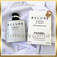 Мужские духи Chanel Allure Homme Sport [Tester] 100 ml. Шанель Аллюр Хом Спорт (Тестер) 100 мл.