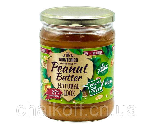 Арахісова паста MONTERICO Penaut Butter Natural 100% 500 г