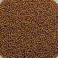 Бісер Preciosa 186\10\0\17090,блискучий, матовий, коричнево-золотистий, 5 грам, Різнокольоровий
