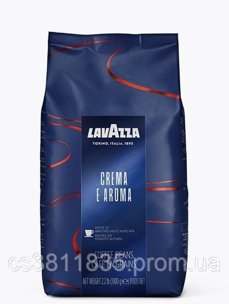 Кава в зернах  Лавацца Lavazza Crema e Aroma 1кг.