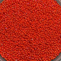 Бісер Preciosa 677\10\0\94140,перлинний, помаранчевий, райдужний, 5 грам, Помаранчевий