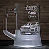 Бокал для пива з гравіюванням Audi SQ7 670 мл, фото 2