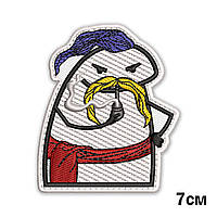 Шеврон, нашивка ФЛОРК КОЗАК  FLORK з липучкою 7см