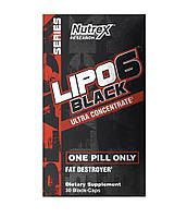 Nutrex Lipo-6 black ultra concentrate 30 капсул жиросжигатель липо-6