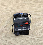 Автоматичний вимикач 12-48 вольтів, запобіжник однополюсний постійного струму 200 А, фото 3