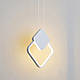 Світлодіодний підвісний світильник  білого кольору  (61-L177 WH), фото 4