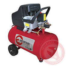 Компресор 50 л, 206 л/хв. INTERTOOL PT-0003