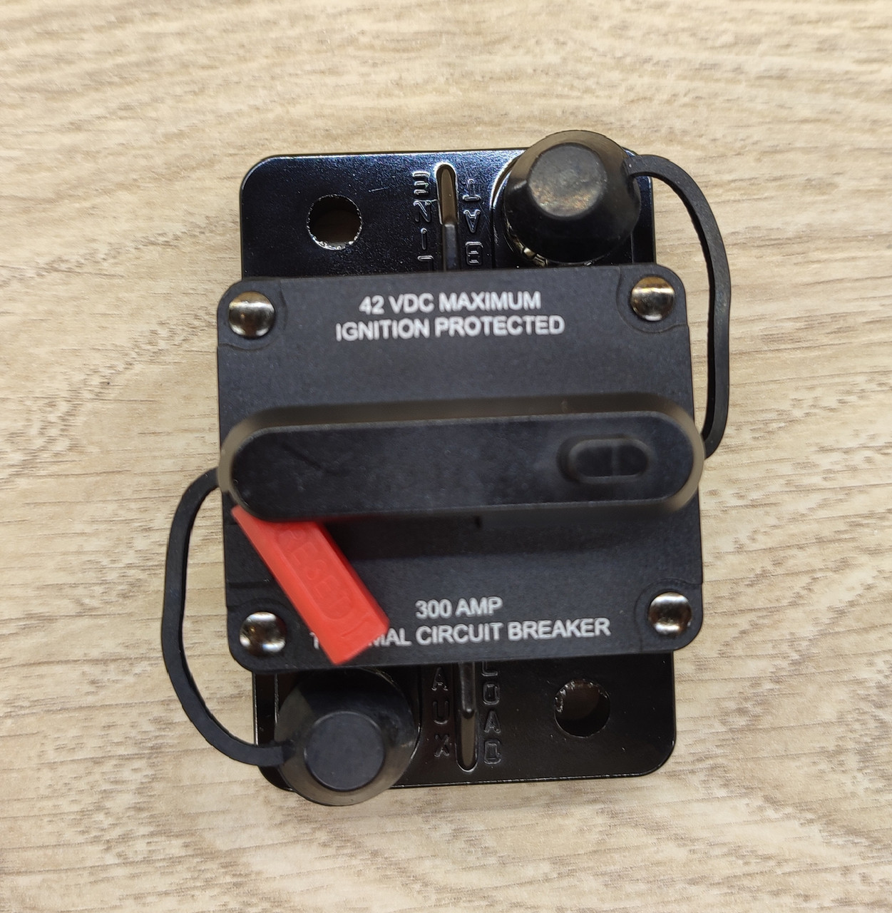 Автоматичний вимикач 12-42 вольти, запобіжник однополюсний постійного струму 300 А, фото 1