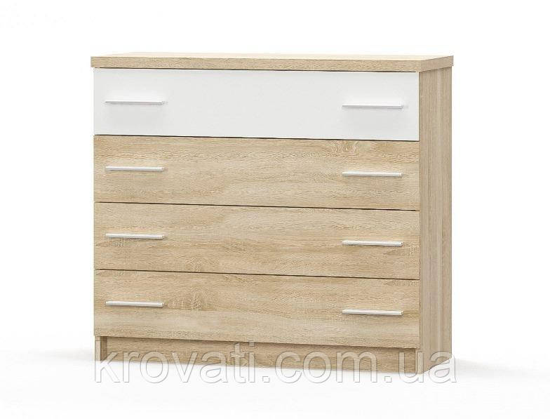 Комод Маркос, Меблі Сервіс, Дуб самоа/білий