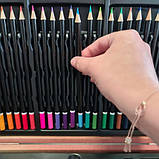 Великий набір для малювання 129 елементи у валізі Maaleo 21644 Польща, фото 10