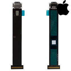 Шлейф для iPad Pro 12.9" 2015 (A1584, A1652), конектора заряджання — плата заряджання, чорний, оригінал