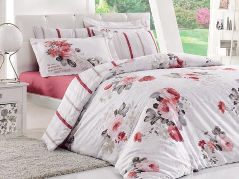 Півтораспальна Постільна Білизна First Choice Cotton Satin Duru 160х220см