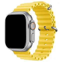 Ремінці для Apple Watch 49/45/42/44 mm Ocean Band yellow