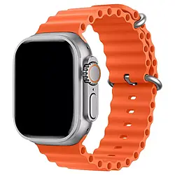 Ремінці для Apple Watch 49/45/42/44 mm Ocean Band orange