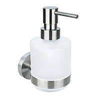 Дозатор для жидкого мыла BEMETA Neo Mini настенный на 200мл стеклянный сатин 104109115