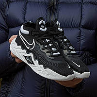 Кроссовки мужские Nike Air Zoom G.T Run Black/White, Найк Зум текстильные, Код IN-1533