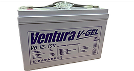 Акумулятор гелевий100А/год 12В Ventura VG12-100 (GEL) для аварійного освітлення, для ДБЖ