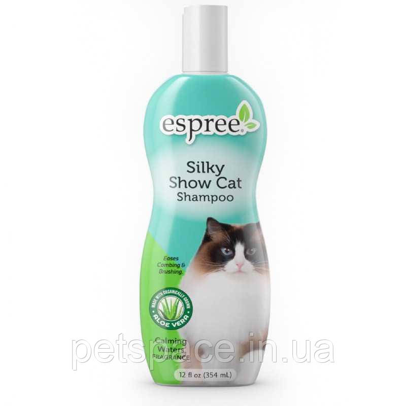 Шампунь Espree Silky Show Cat Shampoo (Еспрі з проїном, виставковий, шовковистий для кішок) 591мл