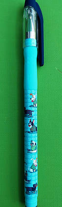 Канц Ручка кулькова ”Axent” /AB1049-31-A/ ”Dogs”, синя (24/288), фото 1