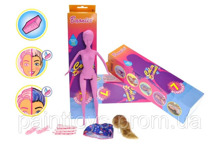 Кукла-сюрприз Барби "Barbie COLOR REVEAL", (8720) упк-34,6*26*35 см (ID ...