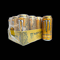 Напій енергетичний Monster Energy Ultra Gold 500 мл (упаковка 12 шт)