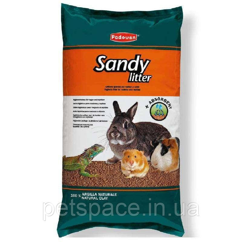 Підстилка Padovan Sandy litter (Падован для гризунів та рептилій) 4кг