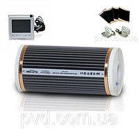 Комплект нагрівальна плівка тепла підлога під ламінат Sun Film SF 305 (220 Вт) (Корея) + Wi-Fi терморегулятор in-therm PWT002 12