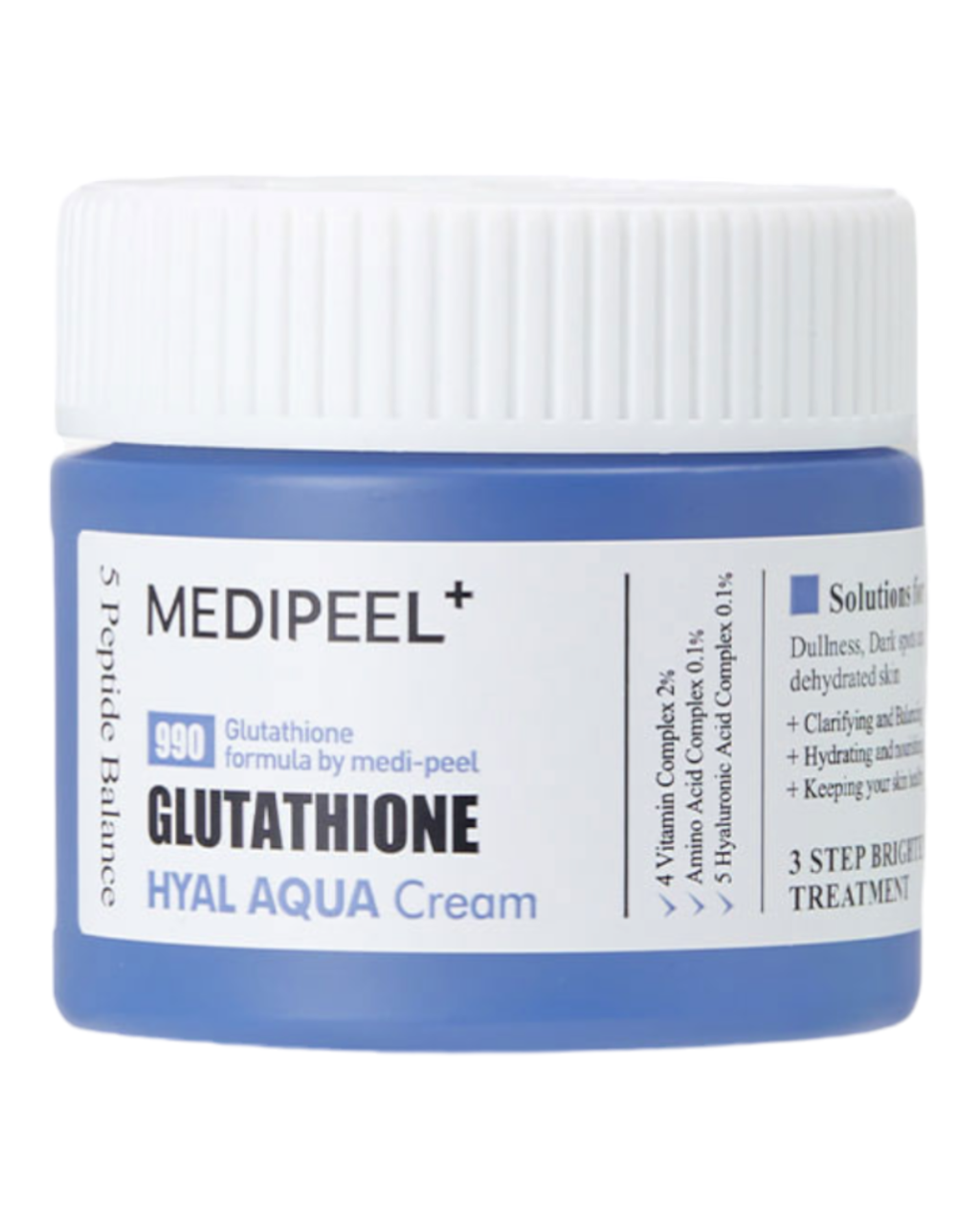 Medi-Peel Зволожувальний крем-гель з глутатіоном для сяйва шкіри - Glutathione Hyal Aqua Cream 50 ml