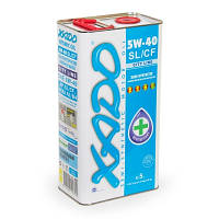 Напівсинтетичне масло XADO Atomic Oil 5W-40 SL/CF City Line Масло напівсинтетика Масло 5в40 Напівсинтетика