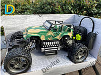 Джип на радиоуправлении "Camo Commando RC Jeep" Зеленый, машинка на пульте управления