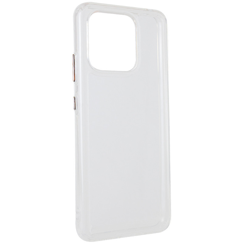 Чохол TPU+PC Clear 2.0 mm metal buttons для Xiaomi Poco M6 Pro 5G Прозорий, фото 1