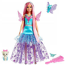 Лялька Барбі Малібу в казковому платті Barbie Malibu A Touch of Magic JCW48