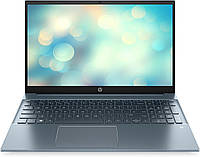 HP Ноутбук Pavilion 15-eh1022ua 15.6" FHD IPS AG, AMD R5-5500U, 8GB, F256GB, UMA, DOS, голубой Baumar - То