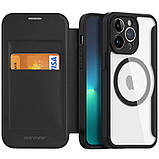 Чохол-книжка Dux Ducis Skin X Pro with MagSafe для Apple iPhone 14 Pro Max (6.7") Black, фото 3