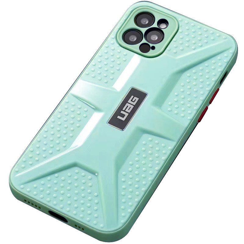 Чохол TPU+PC UAG для Apple iPhone 12 Pro Max (6.7") Бірюзовий, фото 1
