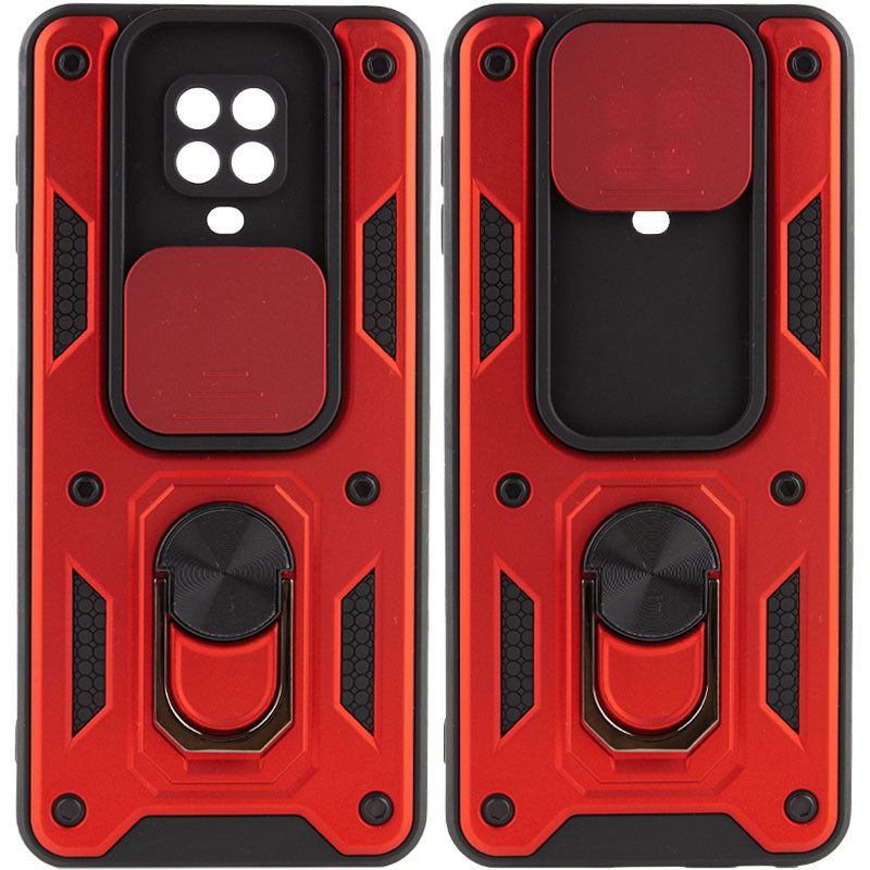 Ударостійкий чохол Camshield Serge Ring для Xiaomi Redmi Note 9s / Note 9 Pro / 9 Pro Max Червоний, фото 1