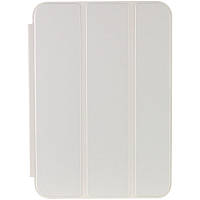 Чохол (книжка) Smart Case Series with logo для Apple iPad Mini 6 (8.3") (2021) Рожевий / Pink Білий / White