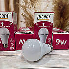 Аварійна акумуляторна лампа Lucem PRO 9Вт Е27 6500K для освітлення при відключенні світла, фото 6