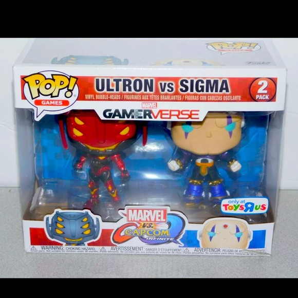 Funko Marvel vs. Capcom Infinite Фігурка Ultron і Sigma Марвел супер герої Capcom GamerVerse