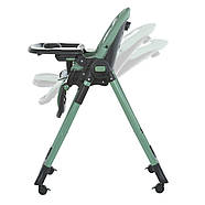 Стільчик для годування El Camino ME 1037-B CRYSTAL Green максимальне навантаження 15 кг, фото 5