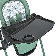Стільчик для годування El Camino ME 1037-B CRYSTAL Green максимальне навантаження 15 кг, фото 8