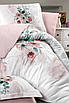 Турецька Постільна Білизна First Choice 3D Satin Glen 200х220см, фото 3